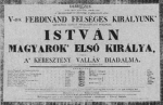 36.Katona Jzsef tdolgozsa a debreceni szntrsulat msorn, Arany Jnos sznszi fellptvel, 1836-ban, pr. 18. Sznlap, OSzK SzT Sznlapgyjtemny