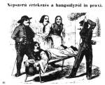 40. Npszer rtekezs a hangslyrl in praxi. Anekdota-illusztrci (A Nagy Tkr. Szerk. Jkai Mr. Pest, 1858. 109. l.)