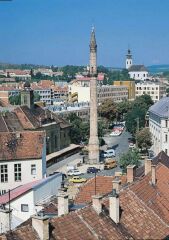 Eger ltkpe a trk kori minarettel