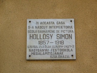 Hollsy Simon emlktblja a szlhzn.