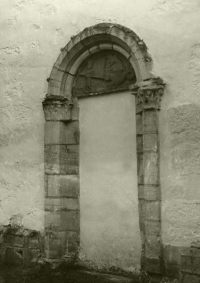 A reformtus templom szaki kapuja
