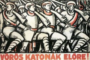 Uitz Bla: Vrs katonk elre - plakt (1919)